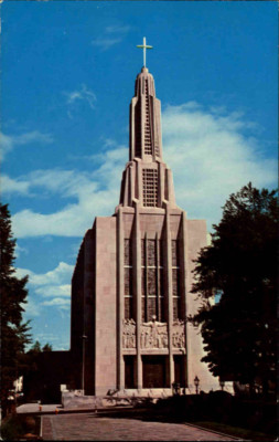 Hartford Conn. St. Joseph Cathedral America Amerika USA ~1970 Postcard Postkarte