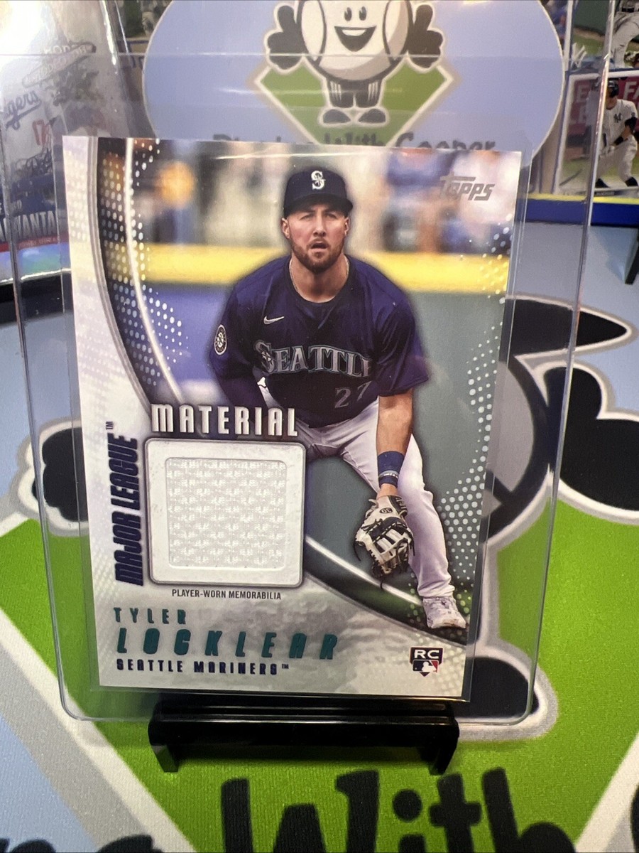 2025 Topps Series 1 TYLER LOCKLEAR Major League Material
