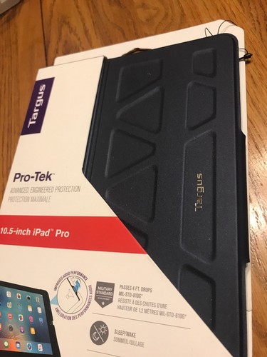 New Targus Pro-Tek Case Fits 10.5 in. iPad Pro Navy Blue Ships N 24h - Picture 2 of 3