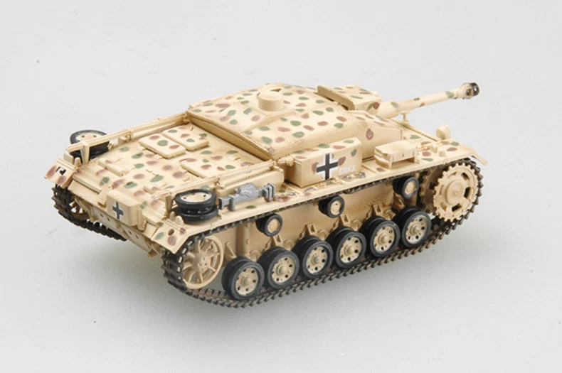 Easy Model 1/72 Germany Stug III Ausf.F ,Italy 1943 Plastic Tank Model #36147 - Image 4 of 4