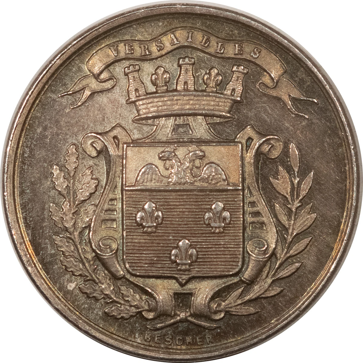 【PCGS MS62】1854年 フランス 銀ジェトン 公証人役場 八角形 銀貨 france jeton products for sale | eBay