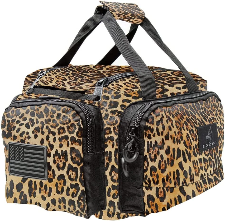Exos Range Bag, Free Subdued USA Flag Patch Included Black Leopard | eBay