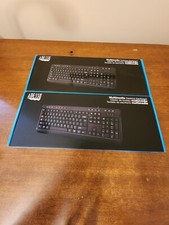 Adesso Easy Touch 132 Wired Multimedia Desktop Keyboard USB Model AKB132UB NIB