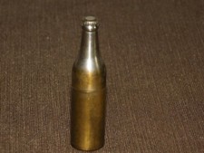 VINTAGE CIGARETTE LIGHTER USA  KEM INC DETROIT MICHIGAN MINI SODA BOTTLE
