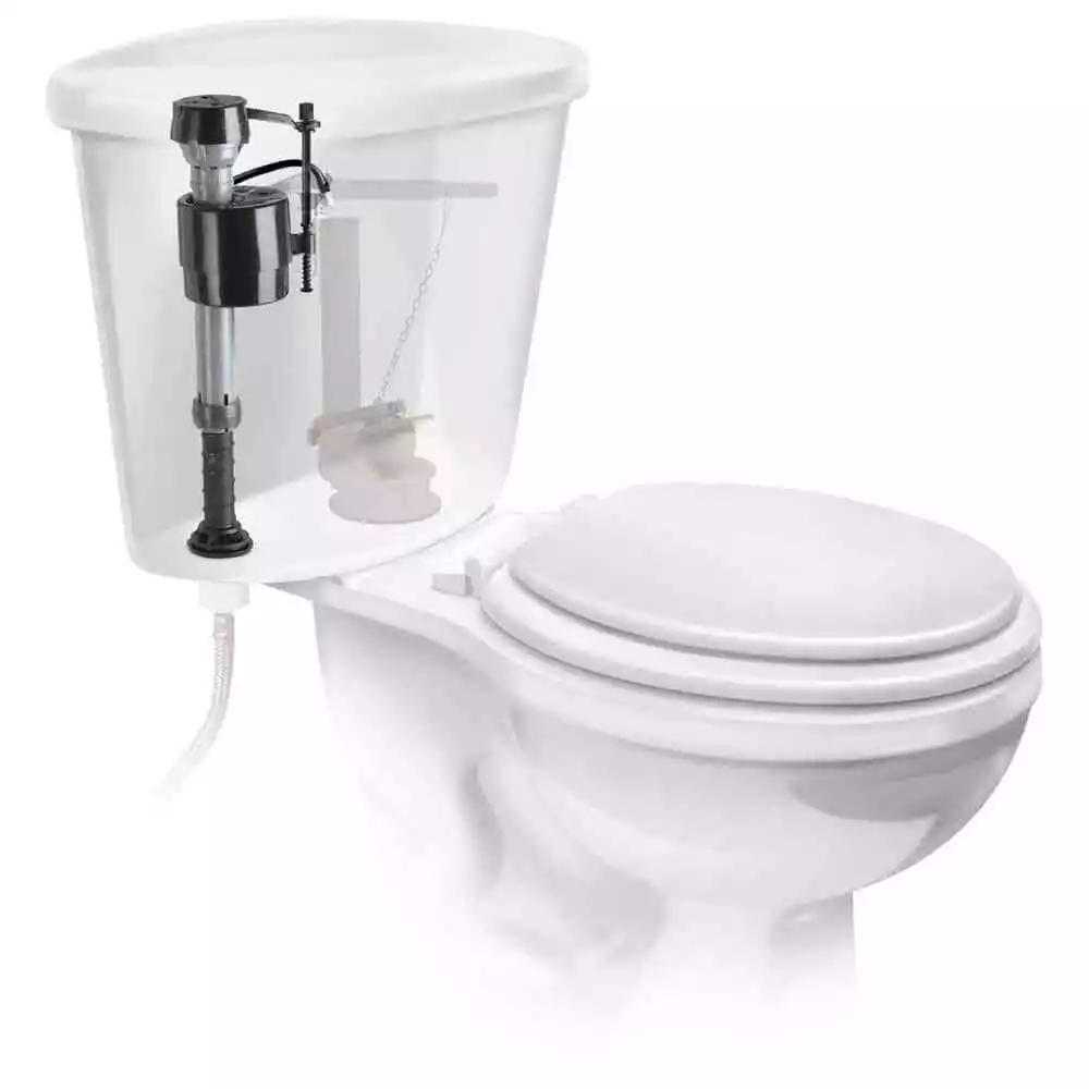 Universal Toilet Fill Valve Kit Fix Noisy Slow Fill Valves Easy To