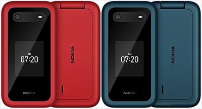 Nokia 2780 Flip Big Keyboad 4G LTE 4GB 512MB RAM WIFI 2.7