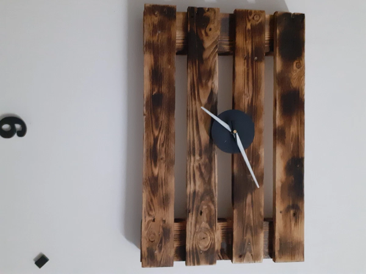Orologio Uomo In Legno Naturale – Quadrante Rettangolare, Movimento Al Quarzo, Marrone/Rosso