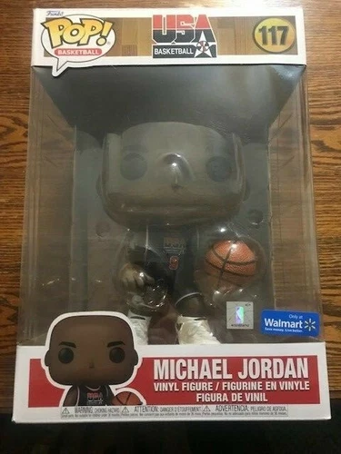 Funko POP! Jumbo: NBA  117 Michael Jordan 1992 Team USA Navy  In-Hand