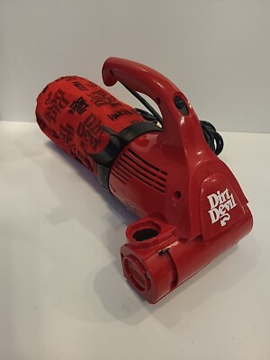 #ad Dirt Devil by Royal Ultra Red Electric Vac Handheld Vacuum Cleaner 08230 New Bag $29.26
