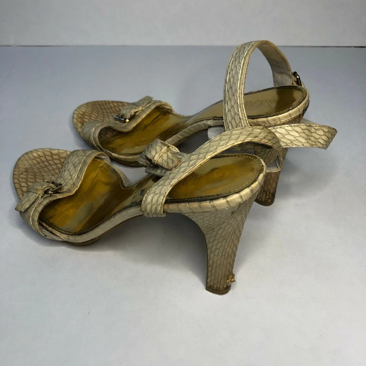 Ralph lauren cheap gold heels
