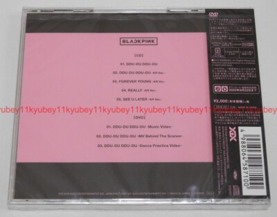 New BLACKPINK DDU-DU DDU-DU First Limited Edition CD DVD Card