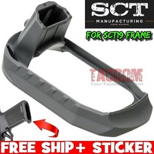Sct Manufacturing Grey Gray Polymer Magwell For Sct19 Sct 19 Lower - Mag Assist
