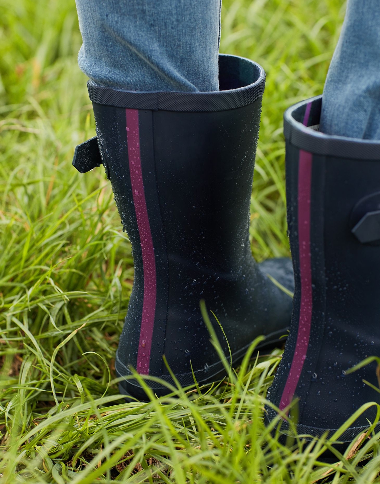 kelly mid height plain wellies
