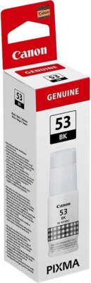 CANON GI-53 SCHWARZ ORIGINAL TINTE 60ML FLASCHE VERPACKT NEU PIXMA G550 G650 GI53 53