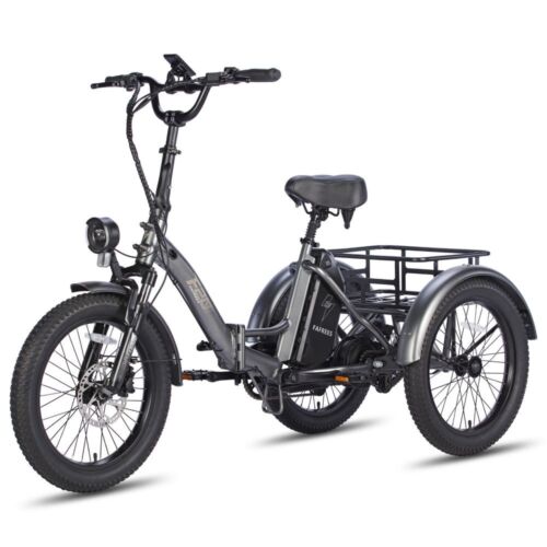 Fafrees F20 Mate Elektro Dreirad 20 Zoll E-Bike 500W 3 Räder Fahrrad mit Korb - Bild 2 von 12