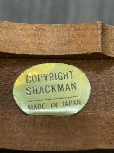 Shackman Dollhouse Miniature WOOD Gun Curio Furniture Cabinet 1:12 Vtg Japan - Picture 7 of 14