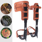 Tree Climbing Spikes Pads Climber Strap Gaffs Adjustable for Climbing Hunting