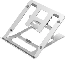 Laptop Tablet Holder, Tablet Stand, Adjustable Laptop Riser with Heat-Vent