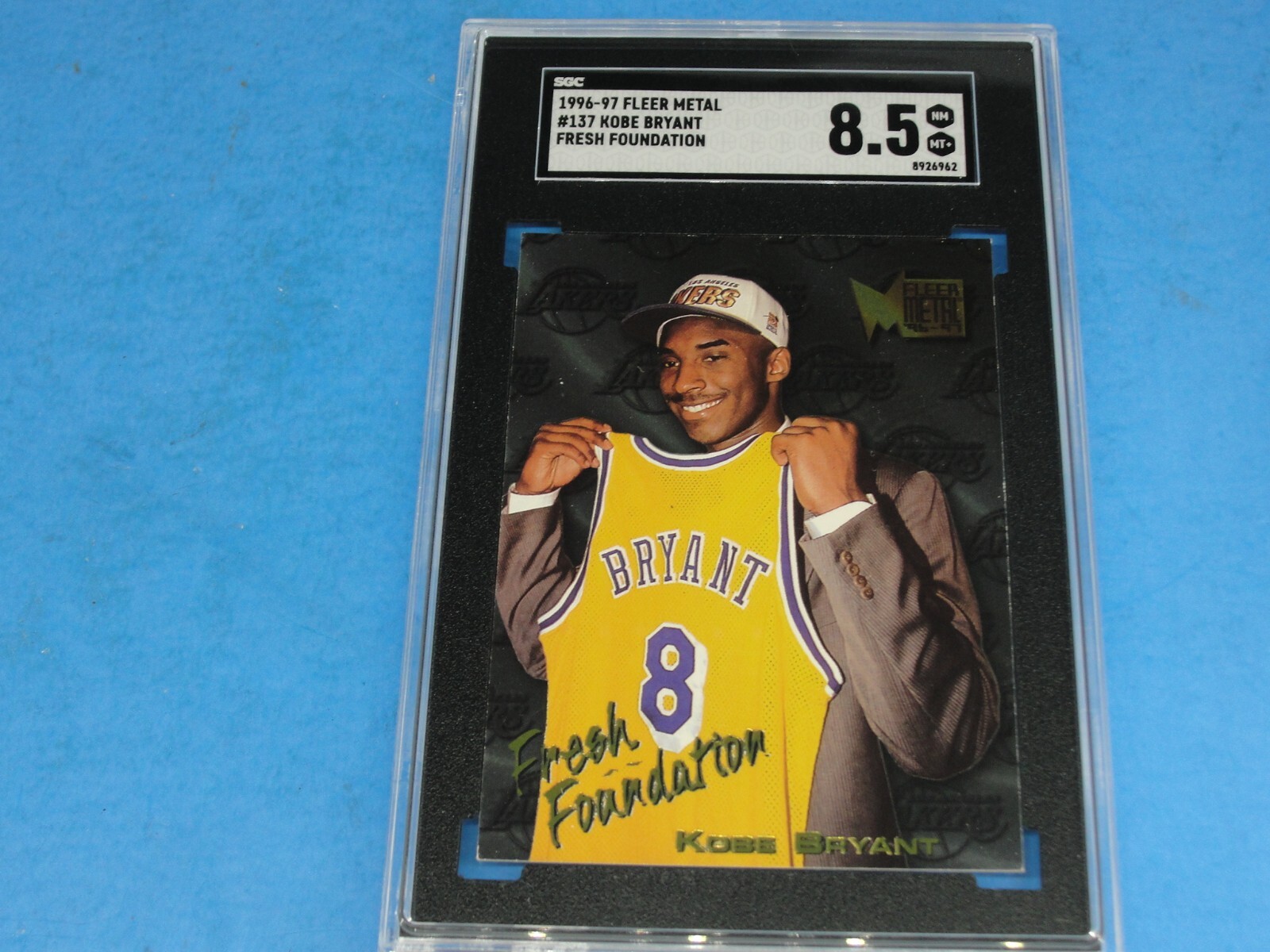Kobe Bryant 1996 Metal #137 Fresh Foundation Price Guide - Sports
