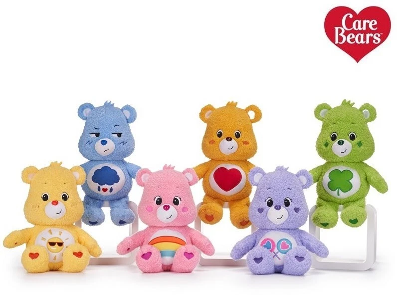 Care Bears Kuscheltier 32 cm – super soft, flauschig, HQ Glücksbärchis Plüsch