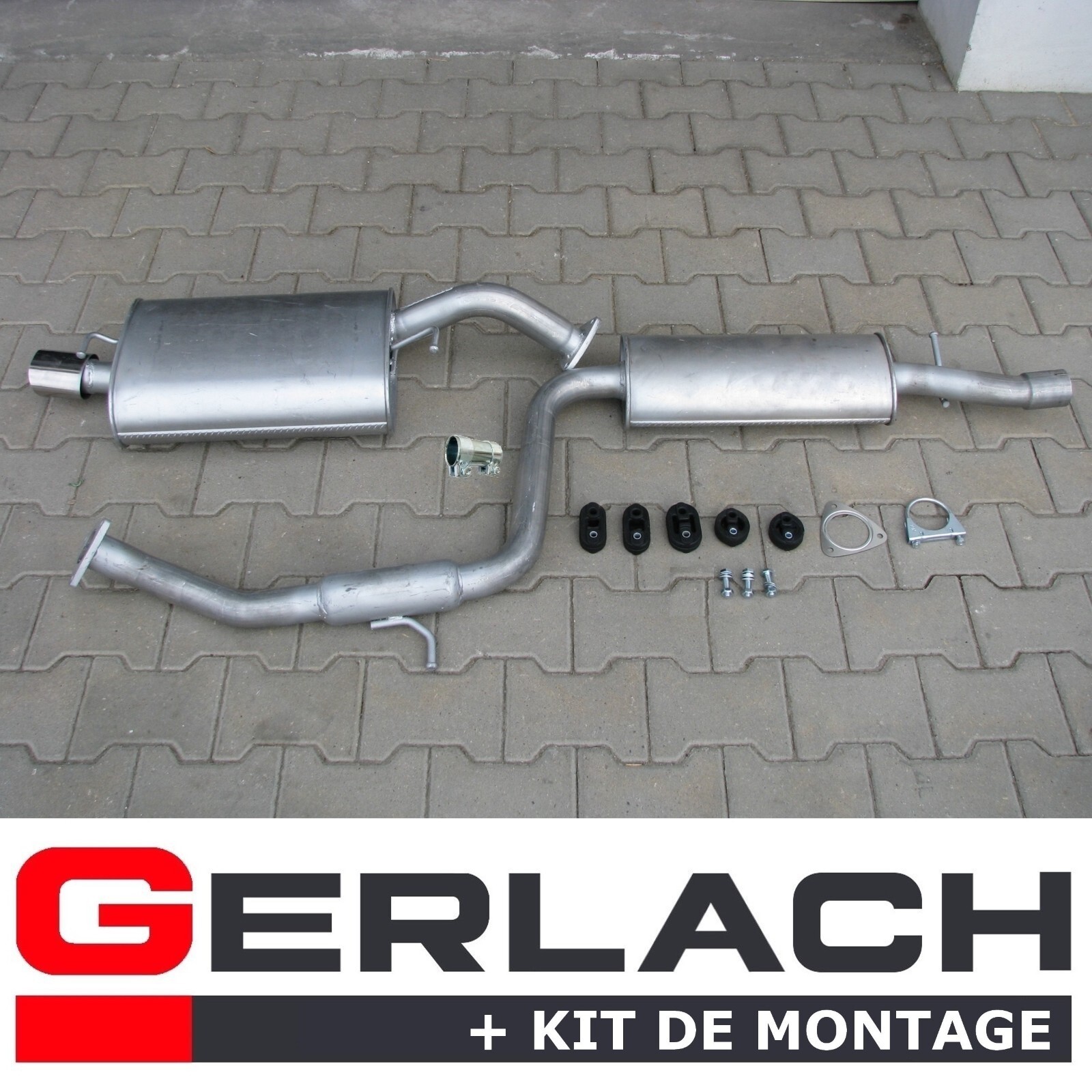 Silencieux d'échappement pour Volvo S40 et V40 1.9i T berline et break 1997-2000 F081