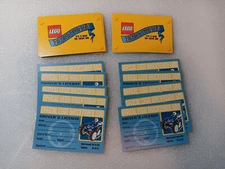 Lego Lot 12 Bricktober 500 Driver's License 2009 Not Applicable