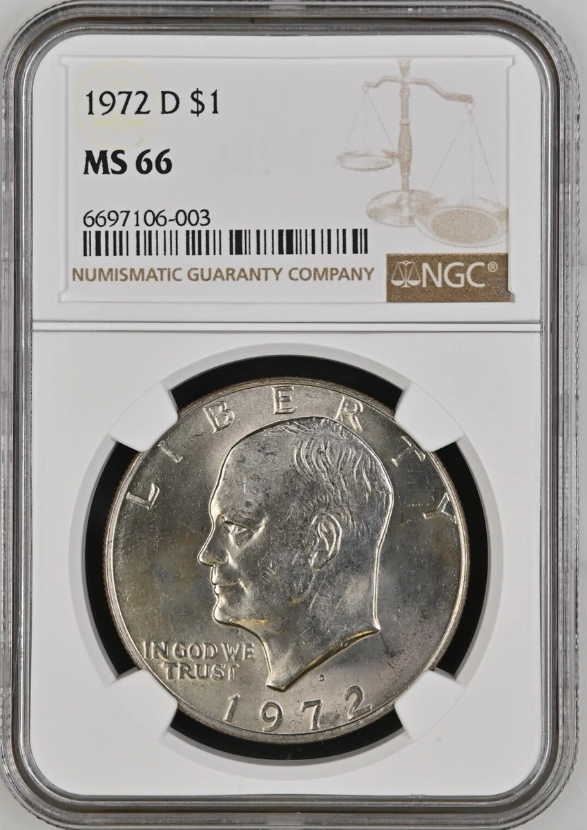MS 66 Graded 1973 Eisenhower Dollars (1971-1978) for sale | eBay