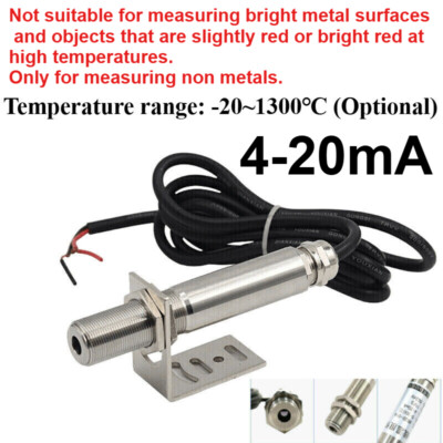 Infrared Online Infrared Thermometer Sensor Non-contact Temperature 4-20mA 5-10V