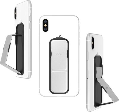 Clckr Stand & Grip Phone Grip | Color: Silver