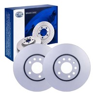 2X Hella Bremsscheiben 302Mm Vorne Passend FüR Cadillac BLS Opel Signum V