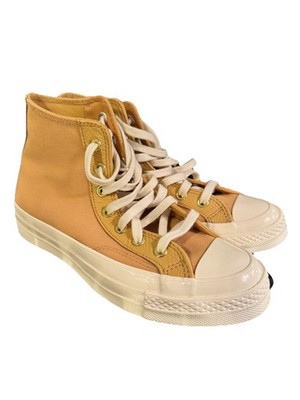 Converse Chuck Taylor All Star High Top Tan/White Canvas Lace-Up Sneaker A12554C