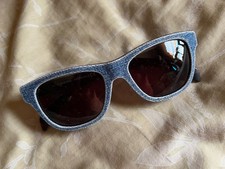 Cool Vintage Diesel Denimeye DL 0111 WayBan Style Grey Lens Sunglasses Italy