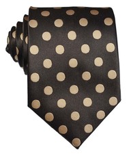 New Classic Men'S Polka Dots Silk Tie Necktie