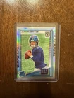 2025 Donruss Optic Jaxson Dart Rated Rookie Holo Silver Prizm #273 RC Giants