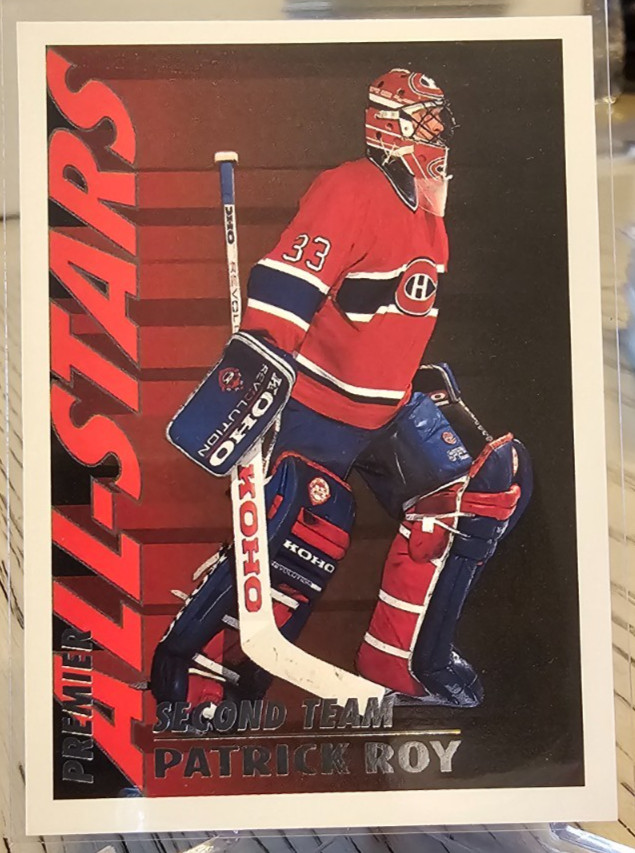 1994-95 Topps Premier All-Stars Patrick Roy #125 Montreal Canadiens