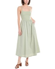 Harper Tank Midi Dress Women's Green S