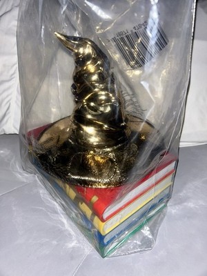 Cinemark Harry Potter 25th Anniversary Gold Sorting Hat Popcorn Tin Bucket New