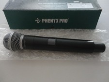 Phenyx Pro UHF Handheld Transmitter Wireless Microphone System for PTU-5000/4000