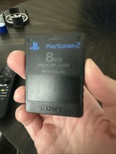 PlayStation 2 PS2 8MB Memory Card SCPH-10020 Black