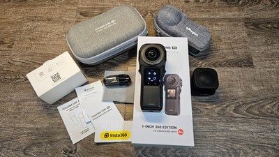 Insta360 ONE RS 1-Inch 360 Edition   Leica Lens 6K Video + Protective Cases