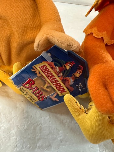 Vintage 2000 Dreamworks Playmates Chicken Run Babe Ginger Plush Toys Figures - Picture 7 of 11