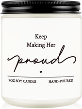 Sympathy Gifts, Keep Making Her Proud Memorial Candle Gifts, Bereavement Gift fo