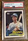 1989 Topps Traded  #41T Ken Griffey Jr Mariners Rookie Card PSA 9 Mint RC