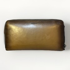 Bally Selen S/01 Zip Around Leather Wallet Fo...