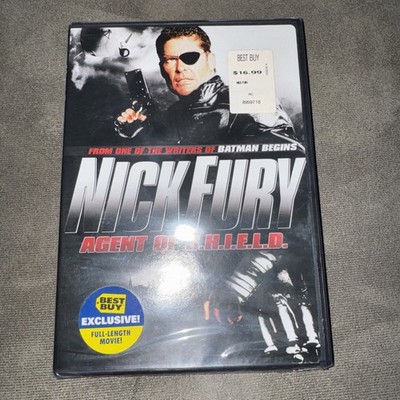 Nick Fury Agent Of S.H.I.E.L.D. DVD Hasselhoff 1997 Lisa Rinna BRAND NEW Sealed