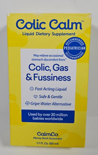Colic Calm Colic Gas  Fussiness Liquid Baby Supplement 1.7 fl oz Sealed