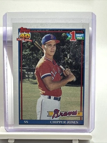 1991 Topps - Chipper Jones #333 (RC)