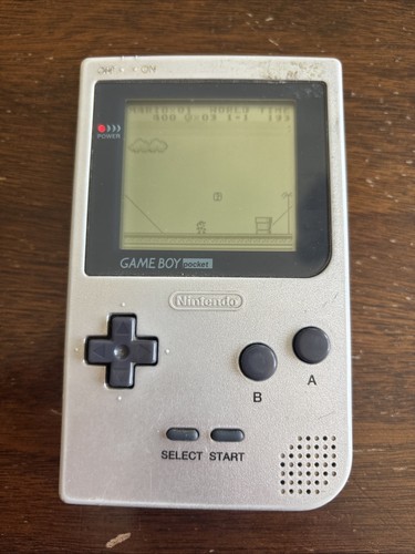 Nintendo Game Boy Pocket MGB-001 - SILBER - 100% OEM - getestet funktioniert - Bild 1 von 7