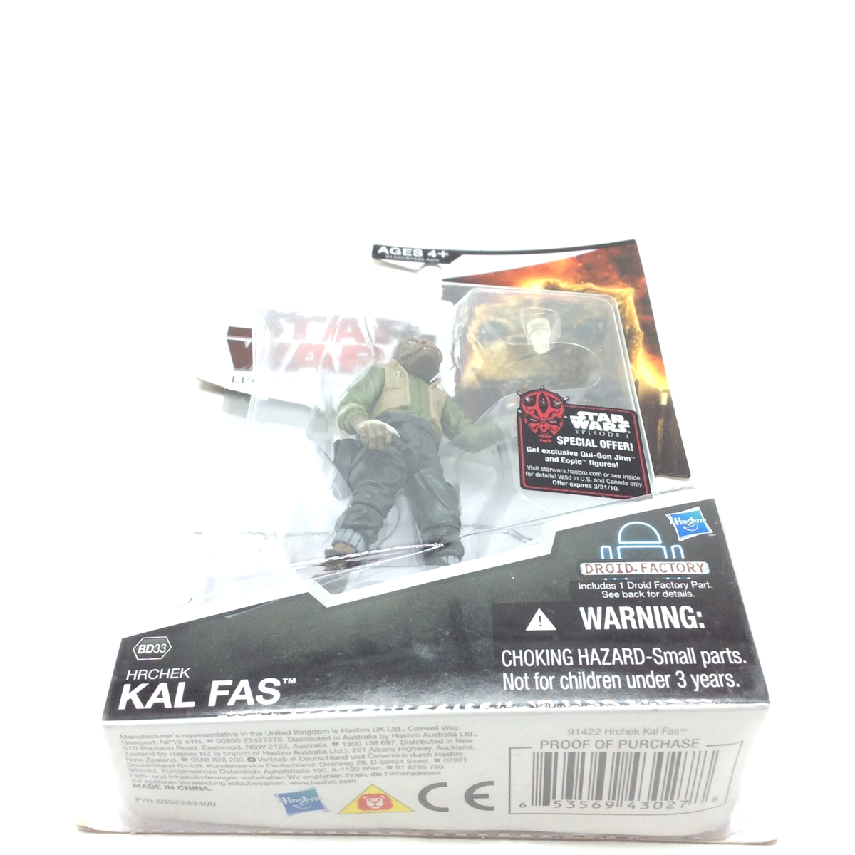 Hasbro Star Wars Legacy Collection BD33 HRCHEK KAL FAS Action