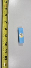 Blue Mini Harmonica With Cartoon Sticker